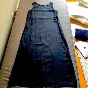 Gap maxi linen dress ca. 1998